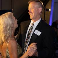 Jim Corby dancing with Guest